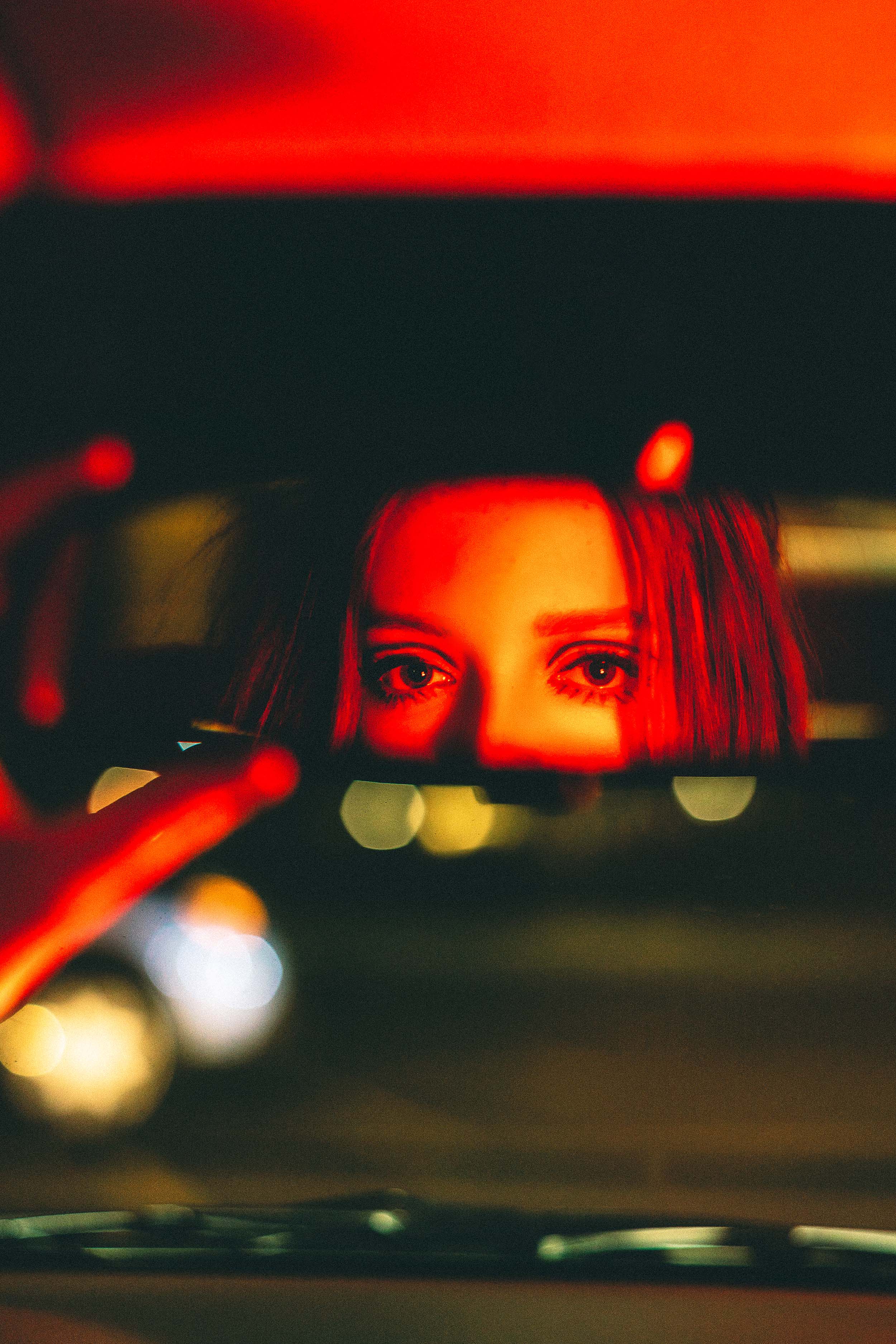 Cinematic Portraits with Vintage Flair by a Movie Theater — photograph 30 of 35